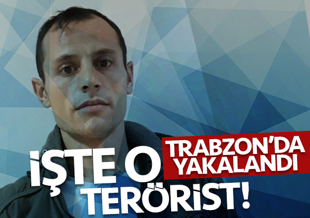 Trabzon'da PKK'lı terörist yakalandı