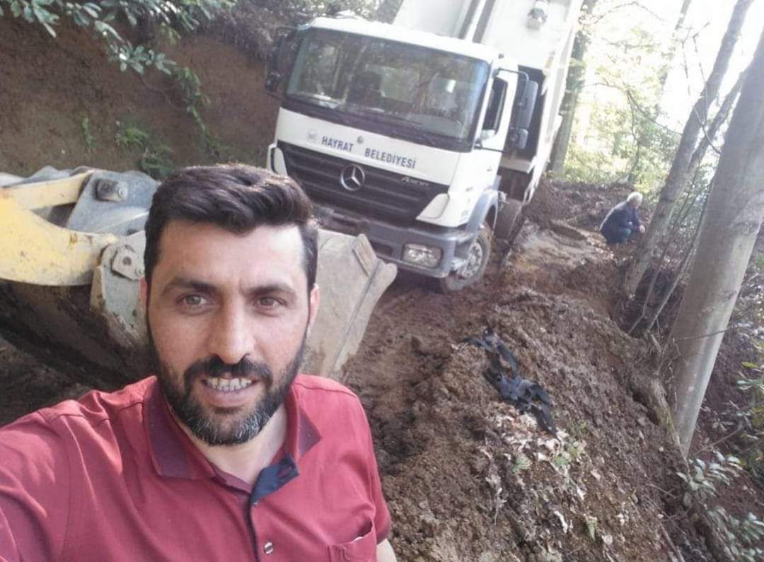 Trabzon'da şarampole yuvarlanan belediye işçisinden acı haber!