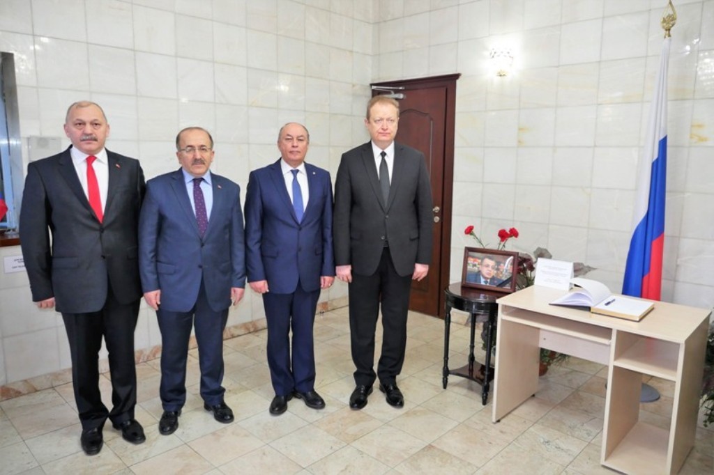 Trabzon'dan Rusya Trabzon Bakonsolosunu ziyaret.