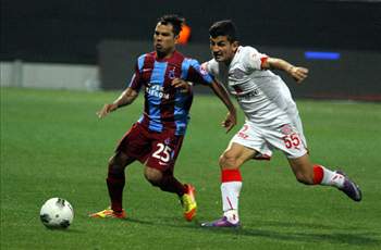 Trabzonspor Antalyaya karşı üstün