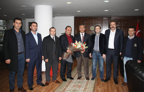 TSGİAD Trabzon Emniyet Müdürünü Zitaret Etti.