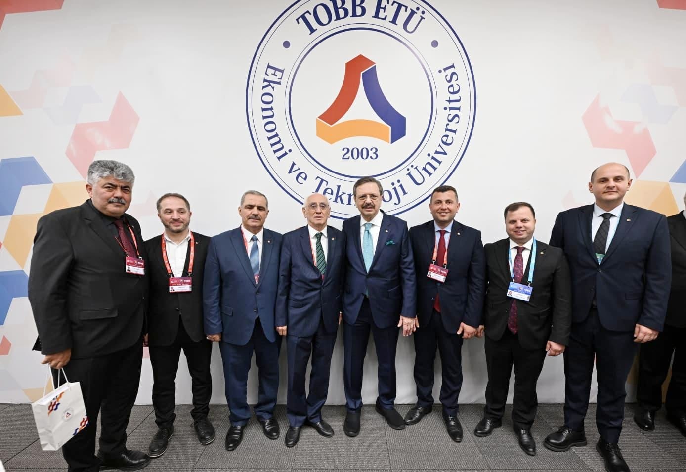 TTSO heyeti TOBB’un 82. Genel Kurulu’na katıldı