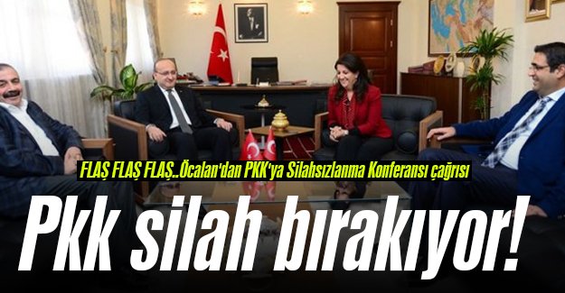 Türkiye için tarihi gün Pkk silah bırakıyor!