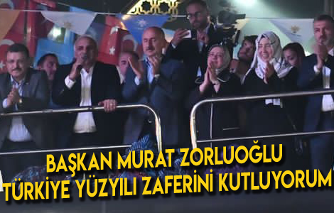 TRKYE YZYILI ZAFERN KUTLUYORUM