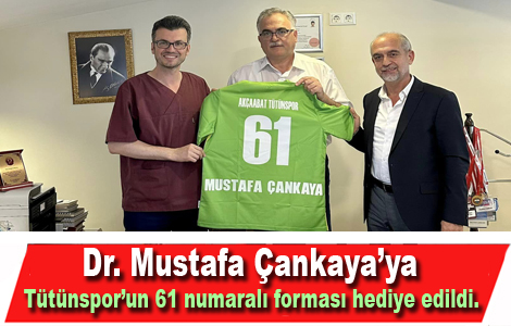 Tütünspor’un 61 Numarası Dr. Çankaya’ya.
