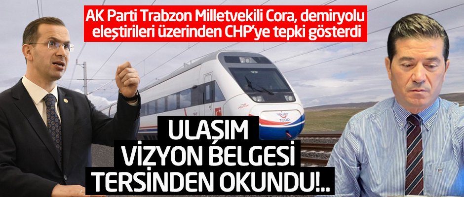 ULAŞIM VİZYON BELGESİ TERSİNDEN OKUNDU!..