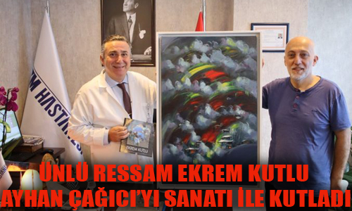 nl Ressam Ekrem Kutlu,sanat ile Bahekimliimi kutlad