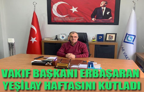 VAKIF BAKANI ERBAARAN'DAN KUTLAMA MESAJI 