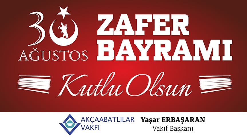 Vakf'tan Kutlama Mesaj