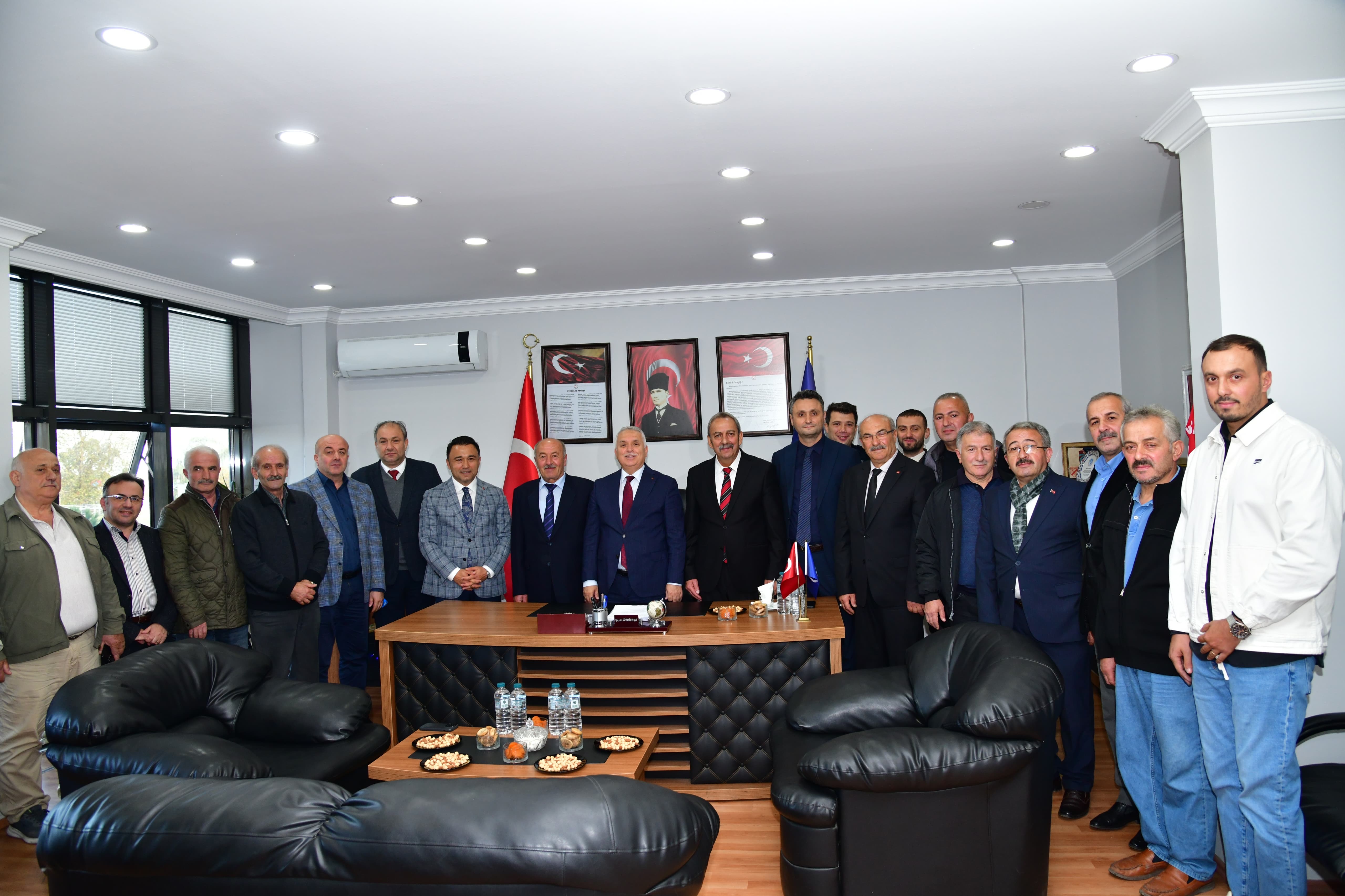 VALİ YILDIRIM’DAN ESNAF TEMSİLCİLERİNE ZİYARET