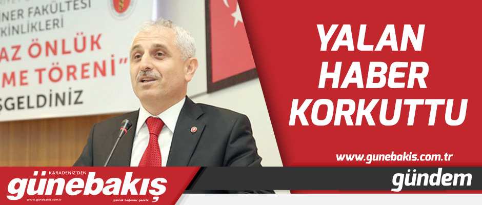 Yalan haber korkuttu
