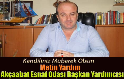 YARDIM'DAN KANDL MESAJI