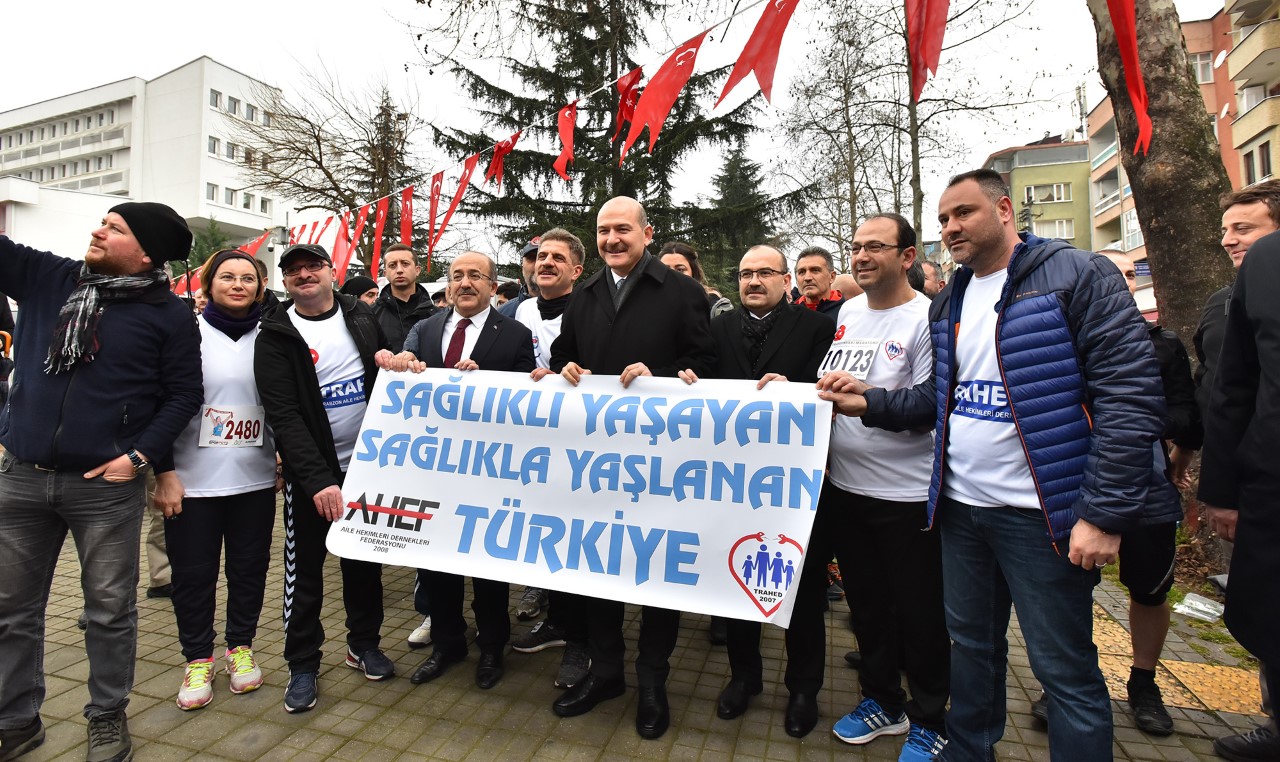 Yar Maraton, 11.5 km Kousu ve Halk Kousu sonuland

