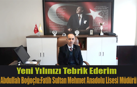 YENİ YILINIZ KUTLU OLSUN