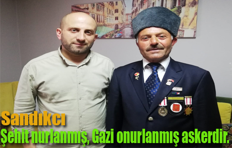 Yeniden Refah Partisi Akaabat ile Bakan Sandkc'nn Gaziler gn mesaj