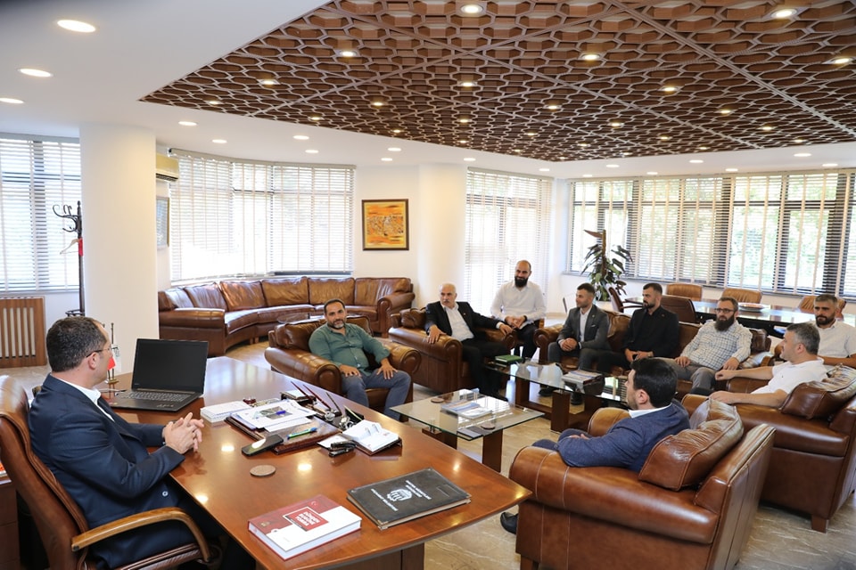 YENDEN REFAH'TAN BAKAN EKM'E ZYARET