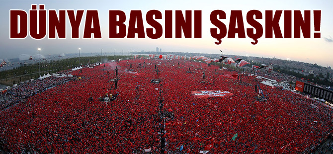 Yenikap'daki Miting Dnya Basnnda
