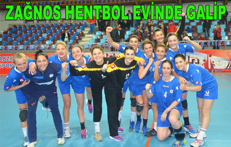 Zağnos Hentbol Evinde Güldü.