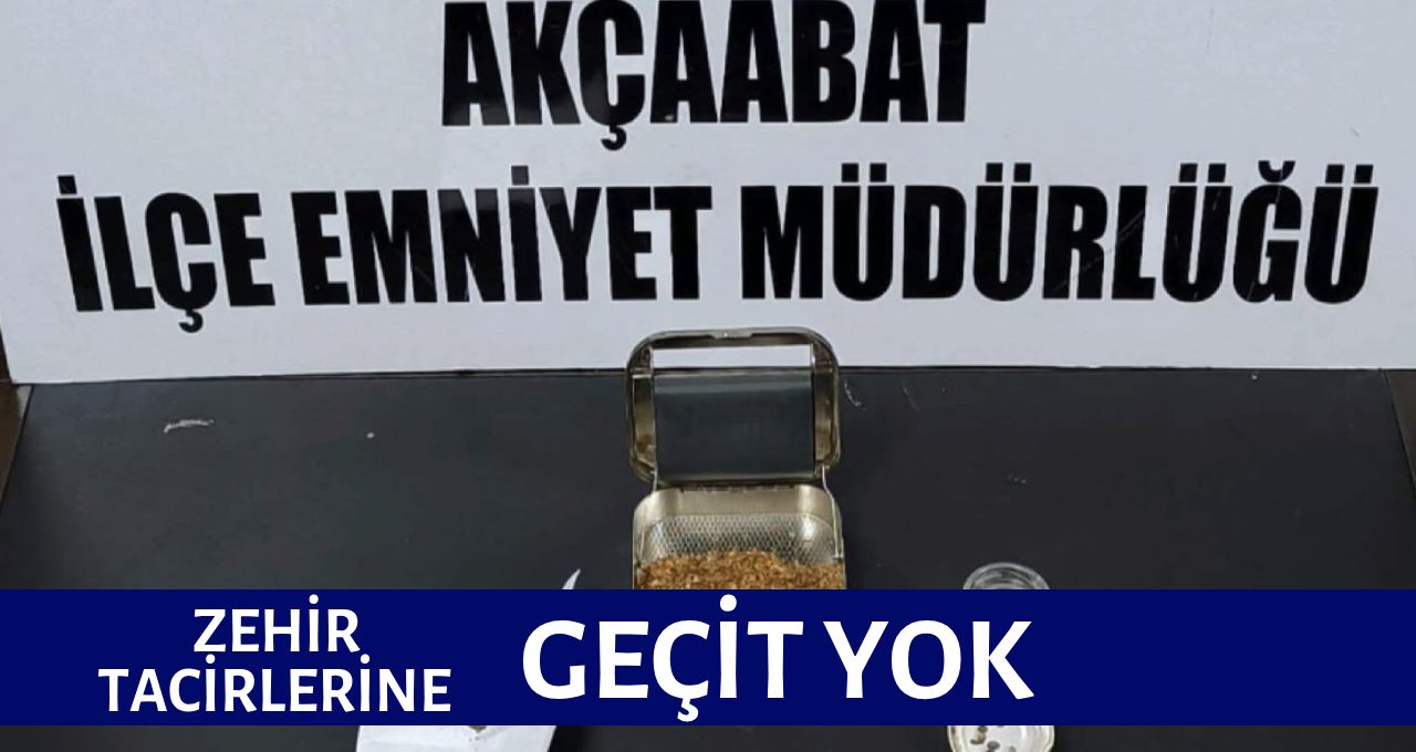 Zehir Tacirlerine Geit Yok
