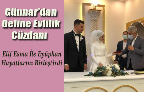 Ziraat Odası Başkanı oğlunu evlendirdi.
