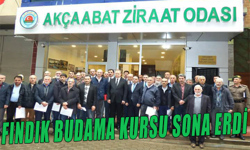 ZİRAAT ODASI FINDIK BUDAMA KURSU DÜZENLEDİ