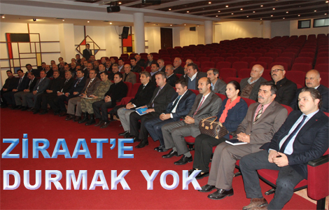 Ziraate Durmak Yok